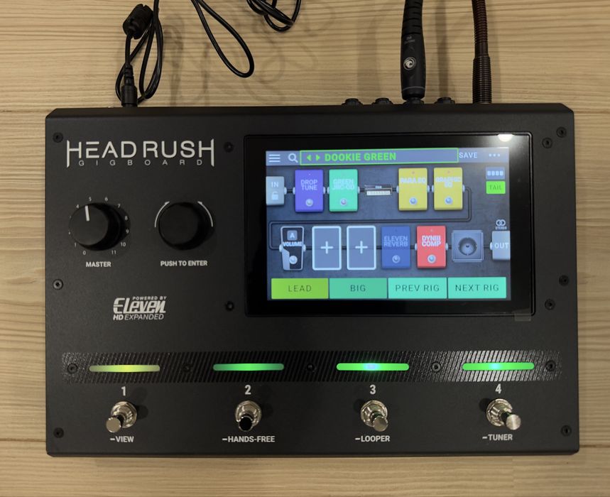 Pedaleira HeadRush Gigboard
