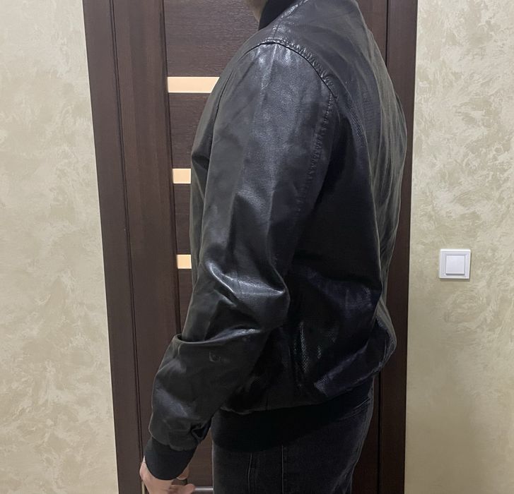 Куртка чоловіча шкірзас