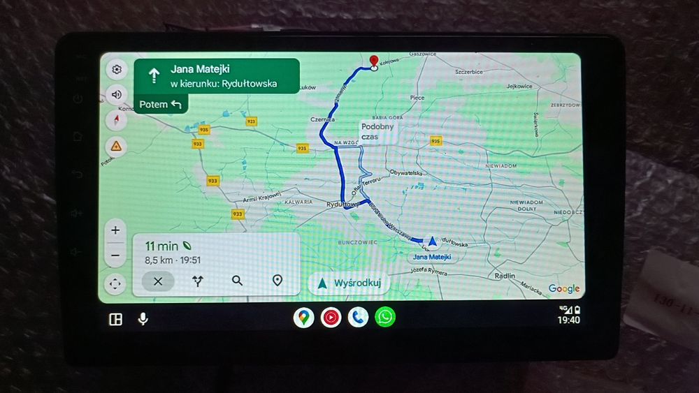 Radio GPS nawigacja kolor 3D dotyk KAMERA hyundai i30 II 2012- android