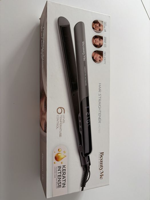 Prostownica BeautyMe Keratin intense