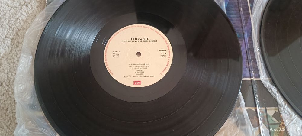 Trovante Ao Vivo No Campo Pequeno Duplo 1988