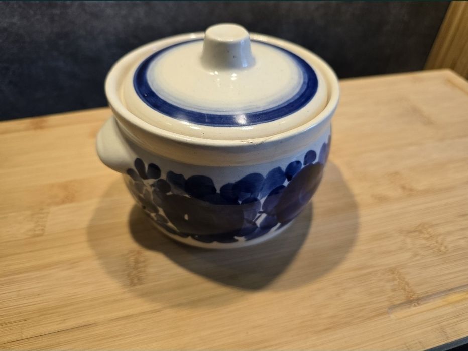 Ceramiczne naczynie na smalec, cukier, sól - Włocławek