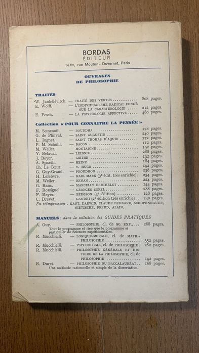 Pour Connnaire lá Pensee de Karl Marx