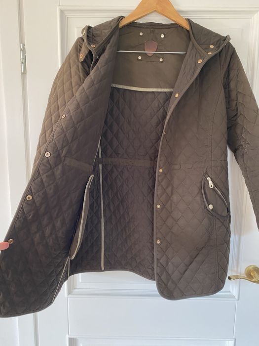 Kurtka Massimo Dutti S XS khaki zielona