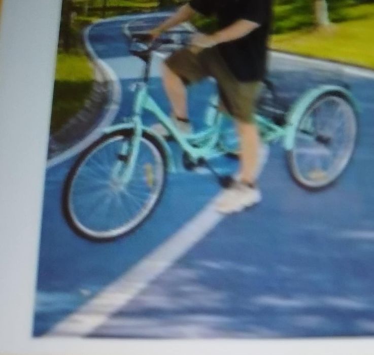 Rower trójkołowy 24cali dla dorosłych