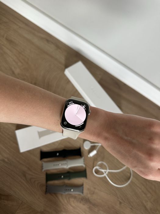 Apple watch series 7 stainless lepsza wersja stal nierdzewna lte gps