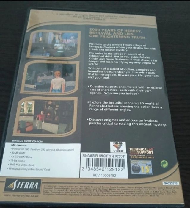 Gabriel Knight 3 Pc