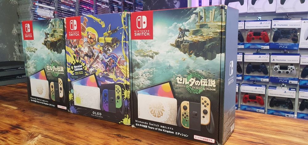 Nintendo Switch Oled The Legend of Zelda Tears of the kingdom Special обмен