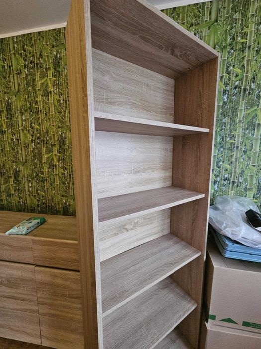 Regał na książki - Jasny Dąb