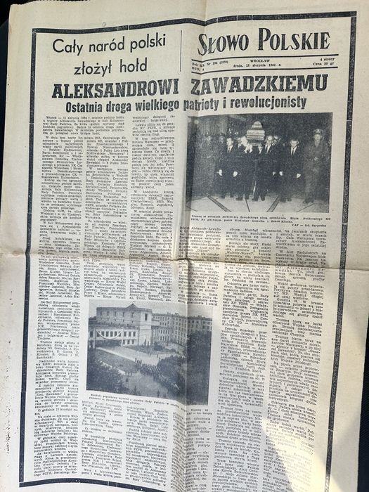 Stare gazety rok 1963 - 1966