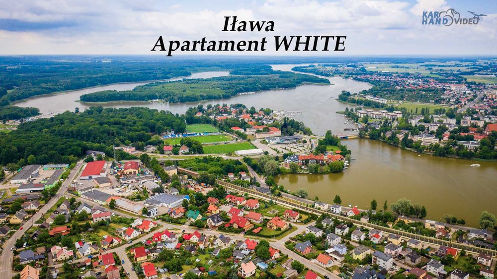 Apartament WHITE Iława na doby, w centrum!