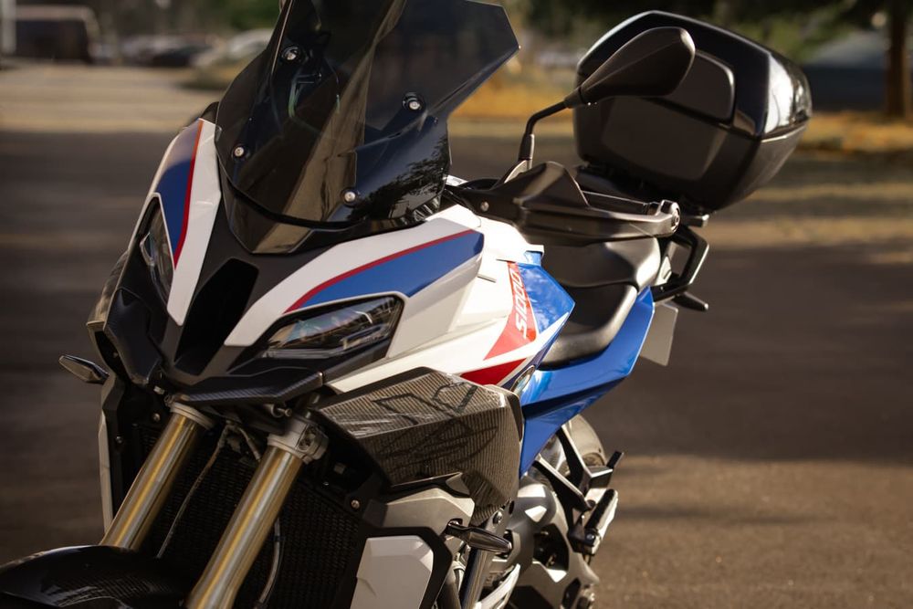 Bmw s1000xr pack m carbono escape akrapovic completo titânio