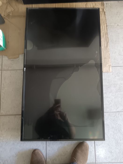Smart tv  com display partido so pecad