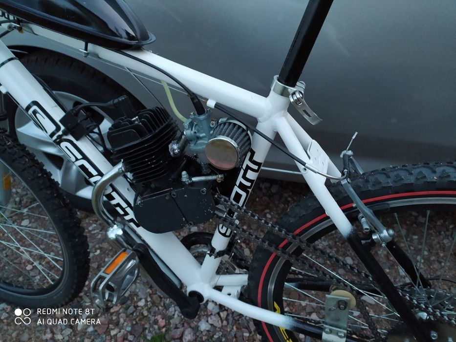 Rower z silnikiem silnik do roweru 80cc scott Skyhawk Rowerowy NOWY !