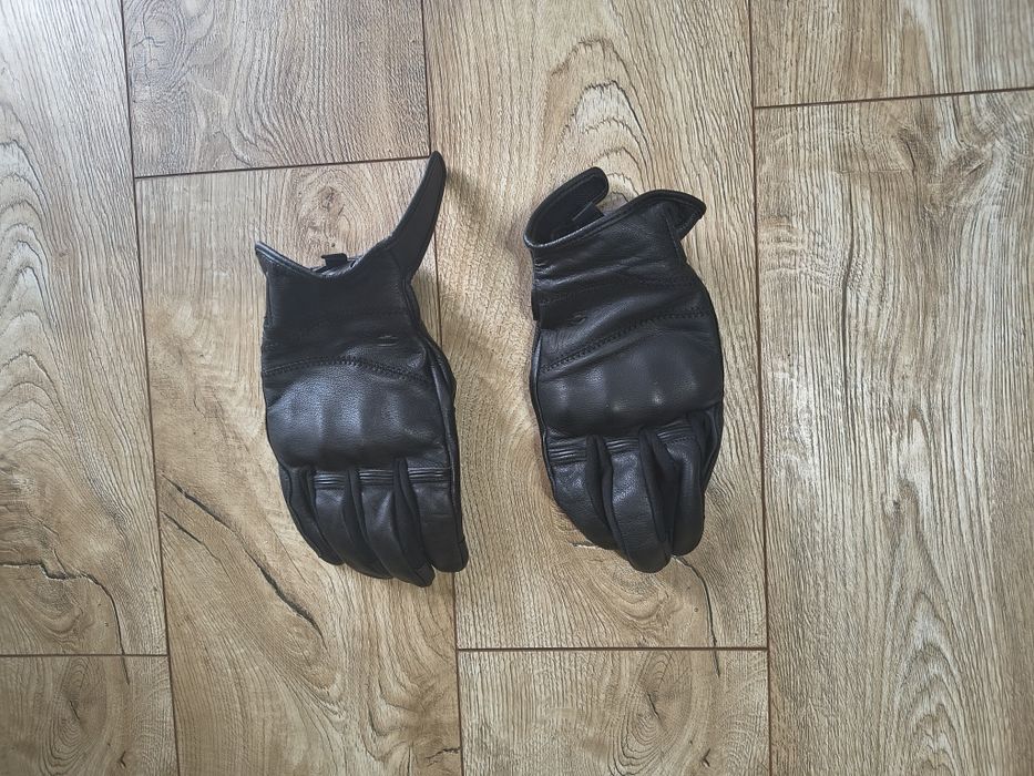 Rękawice skórzane motocyklowe
