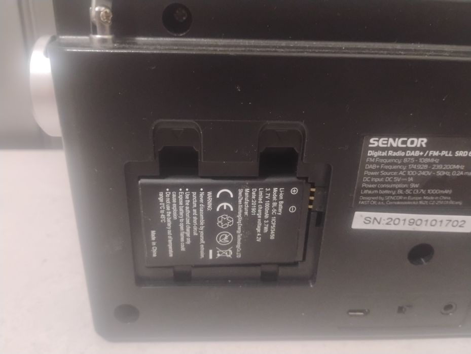Radio przenośne Sencor SRD 6600 dab