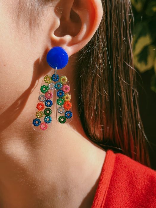 Brincos de Resina Artesanais | Peças Exclusivas e Feitas à Mão