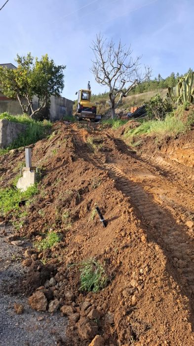 Serviço de mini giratória e basculante