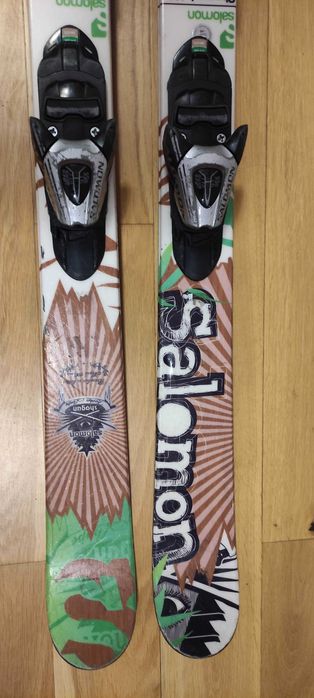 narty zjazdowe Salomon Shogun dla dzieci carvingowe 130cm Frestyle