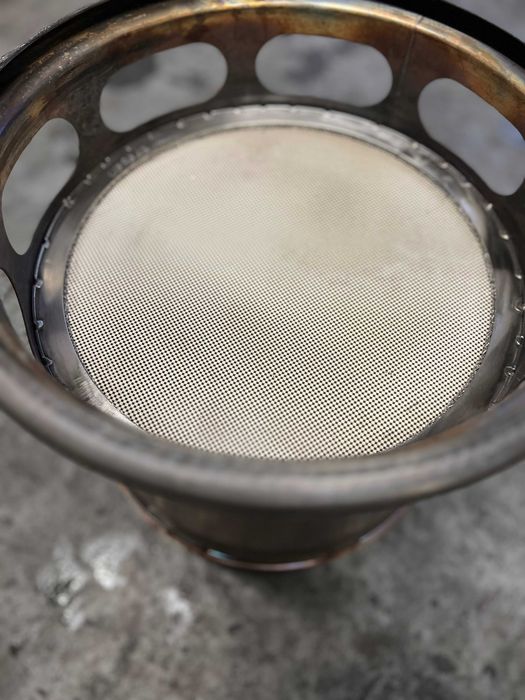 Filtr dpf DAF 106xf  naprawa wypchniętego wkładu lub wymiana na nowy