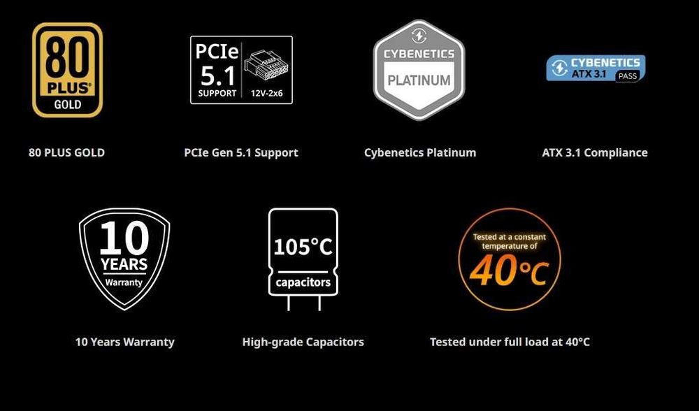 Геймерский блок питания APNX MAX G1 1200W для пк