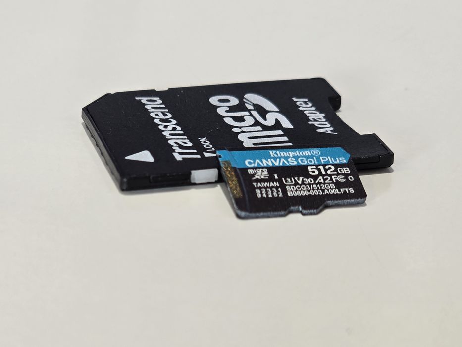 Karta pamięci MicroSD Kingston 512, U3 class, 170/90