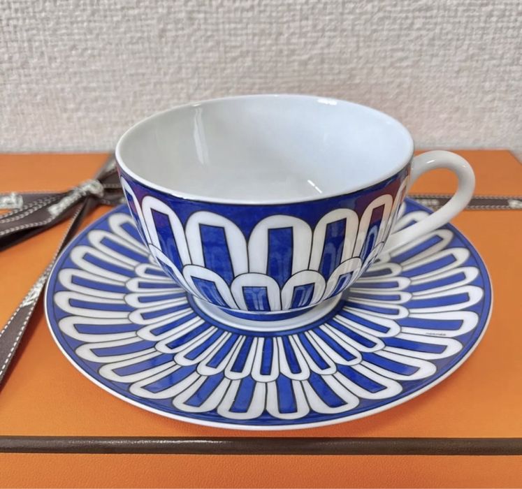 Набір Hermes до чаю / кави фарфоровий посуд