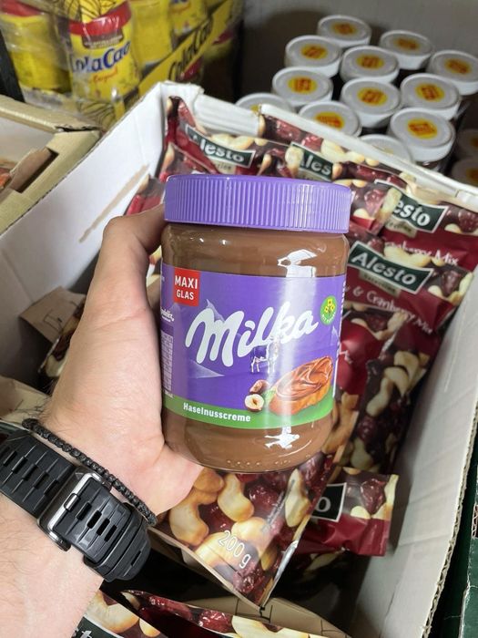 Шоколадна паста Мілка 600г / шоколадна паста Milka 600g