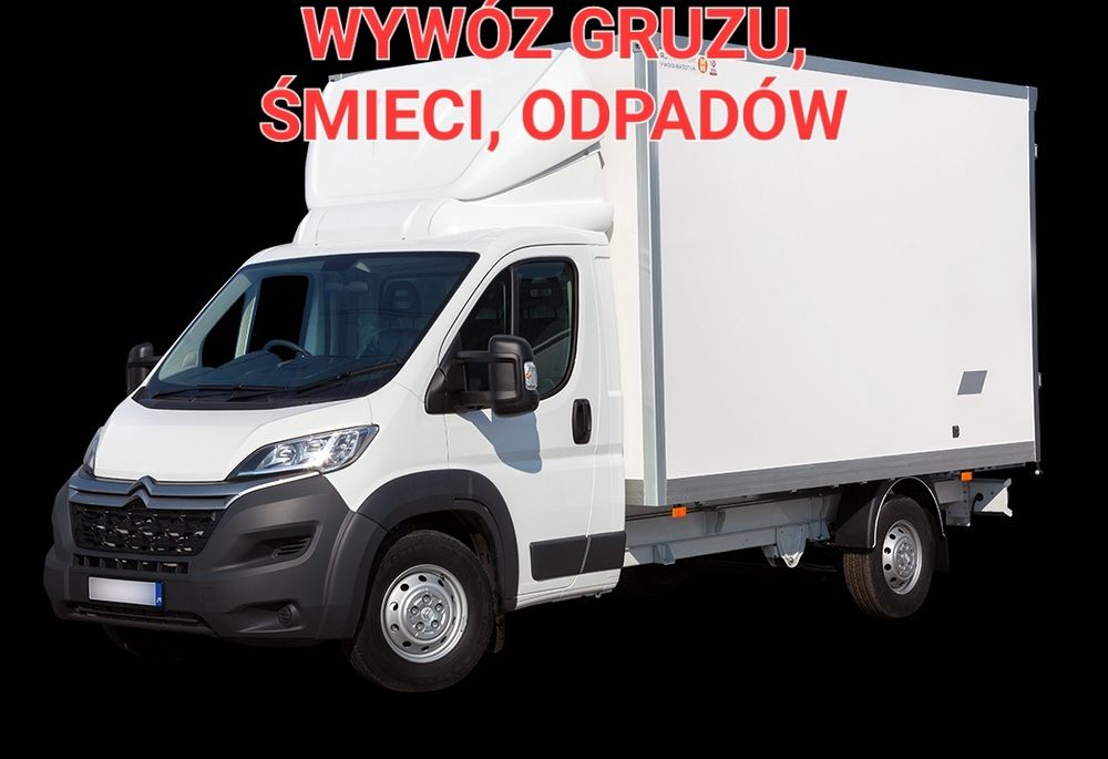 Wywóz śmieci, wyburzenia, przeprowadzki, transport, utylizacja