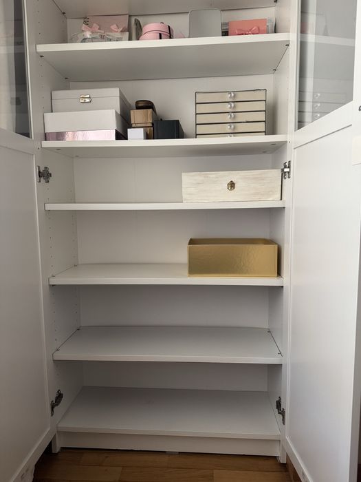 Vitrine estante branca ikea