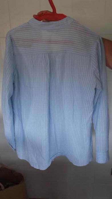 Camisa Blusa Azul Claro L