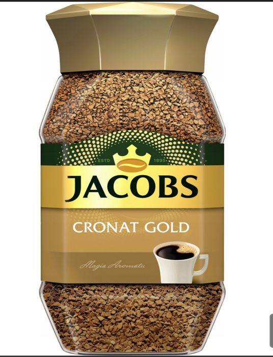 Kawa rozpuszczalna Jacobs 200g plus 8 szt. Plus 2 szt. Kawy mielonej Jacobs2 opako