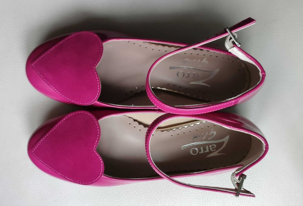 Черевички для дівчинки рожеві, нарядні