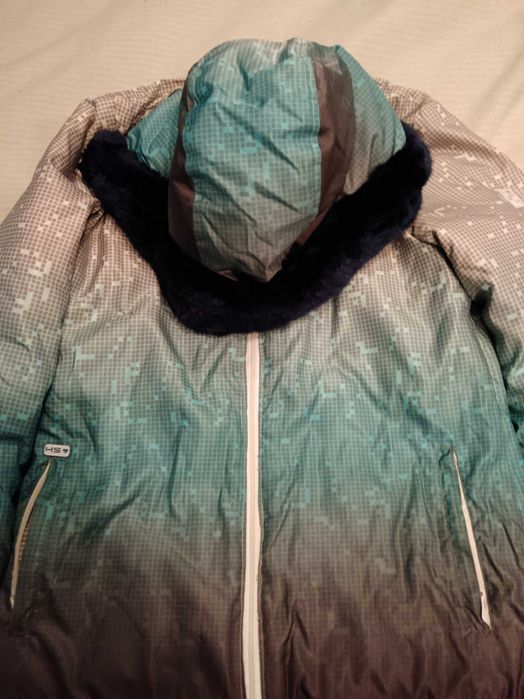 Kurtka zimowa kolorowa