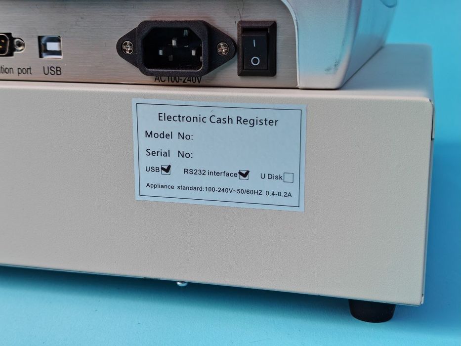 Электронный кассовый аппарат POS 2 порта RS232 и 1 порт USB