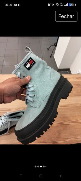 Botas Jeans Novas