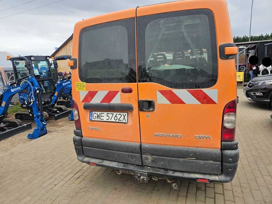Opel Movano 2006r/PT lipiec 2027r/1.9diesel/82KM/6osobowy