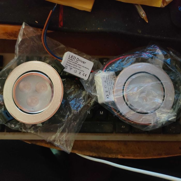 Downlight redondo 3W Regulável