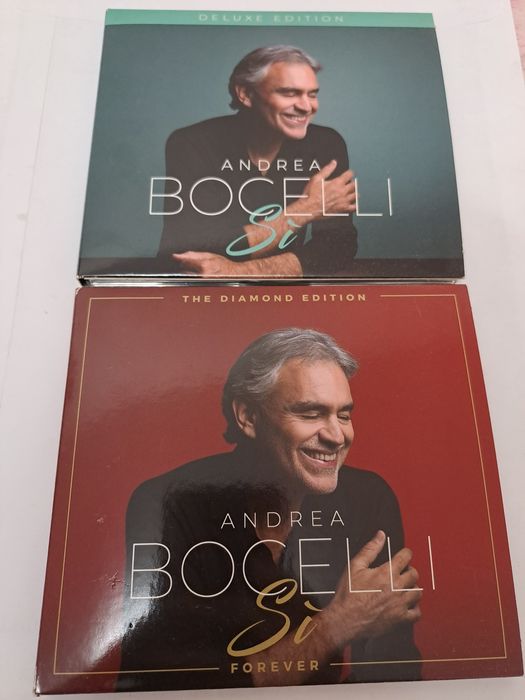 Andrea Bocelli - "SI" oraz "SI forever" - płyty CD Deluxe - NOWE -