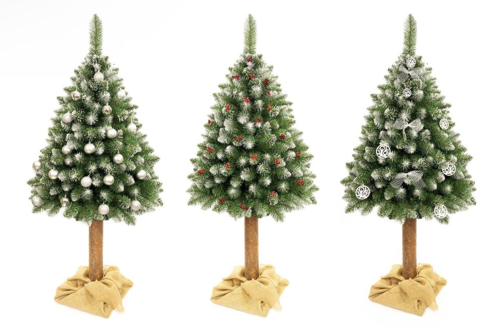 Choinka Sztuczna na pniu - 180cm - Sosna Diamentowa, gęsta; producent