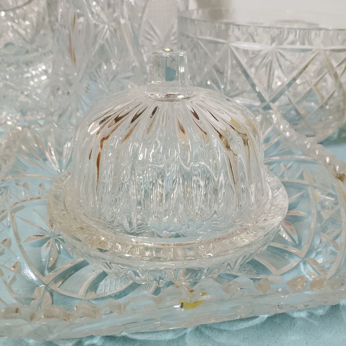 Szkło kryształ porcelana PRL