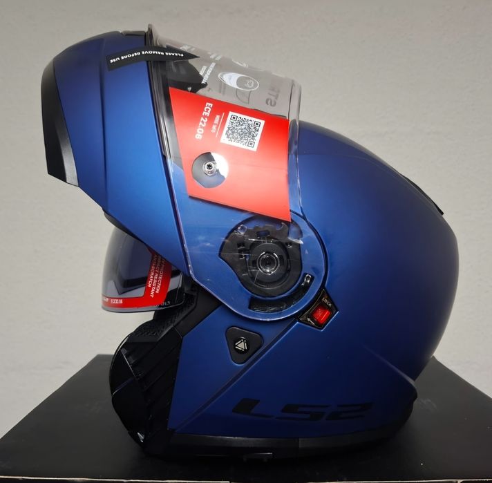 Capacete Modular LS2 FF908 Strobe ll Azul Matte ( M ) ( NOVO )