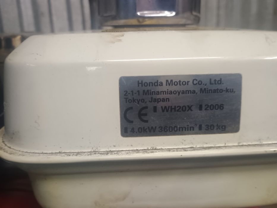Motopompa honda wh20x oryginalna honda