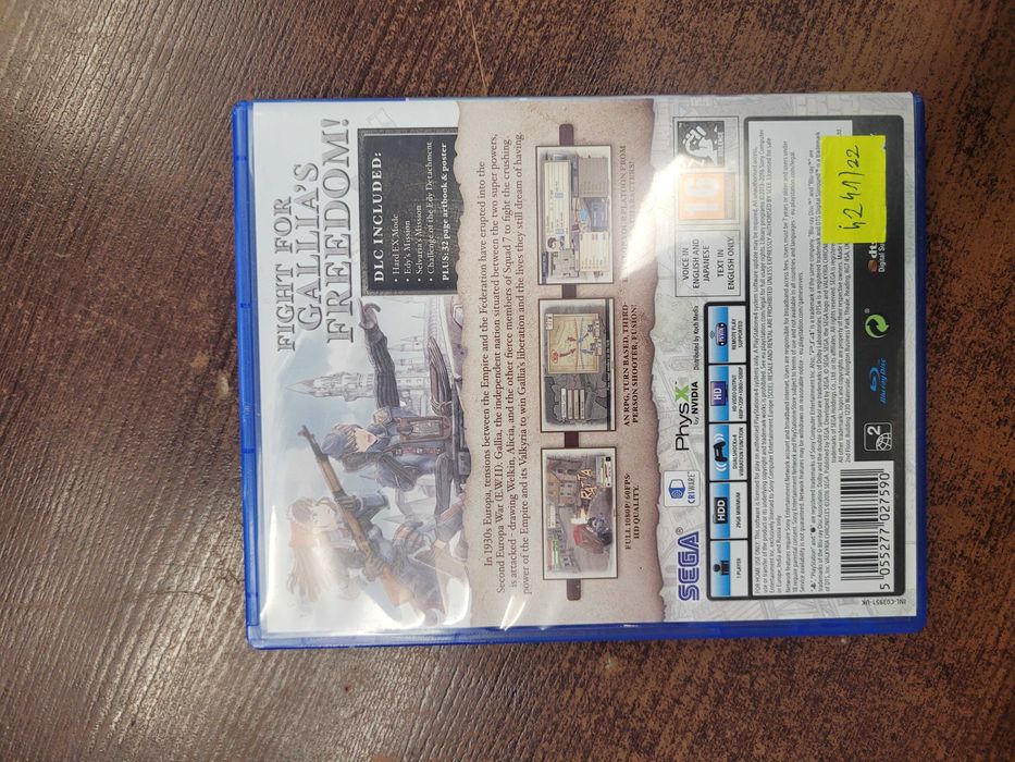 MHT // Gra PS4 Valkyria Chronicles Remastered