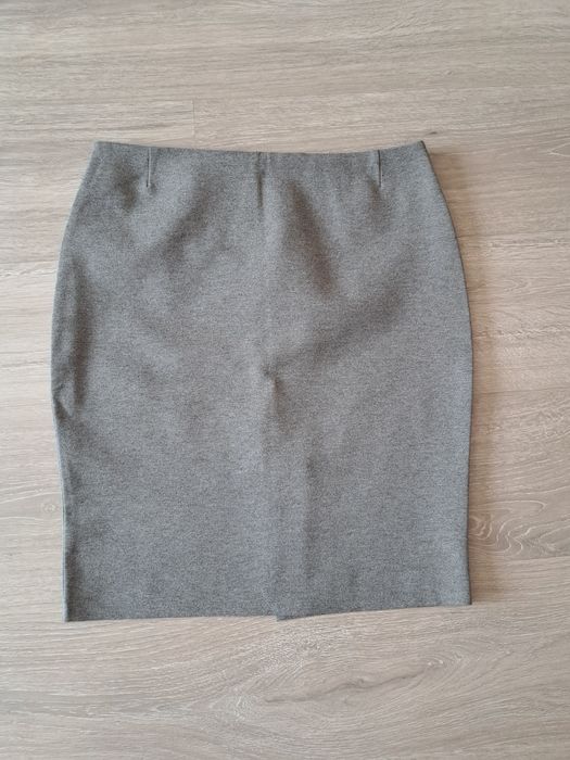 Spódnica ołówkowa XL/42 grafit szara