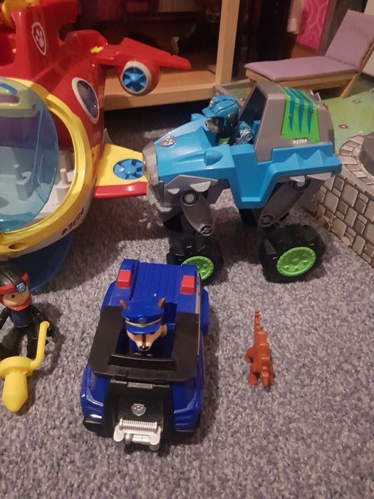 Zestaw Psi Patrol Łódź podwodna tracker chase rex