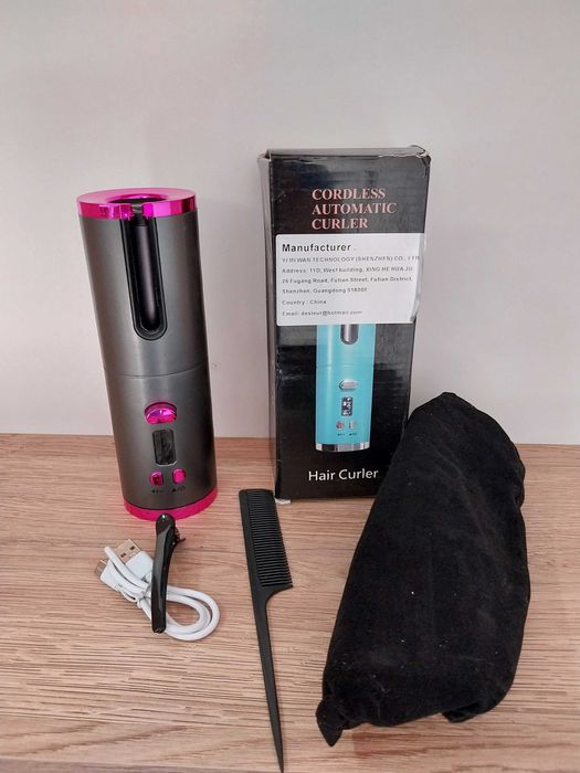 Przenośna lokówka z 6 ustawieniami temperatury