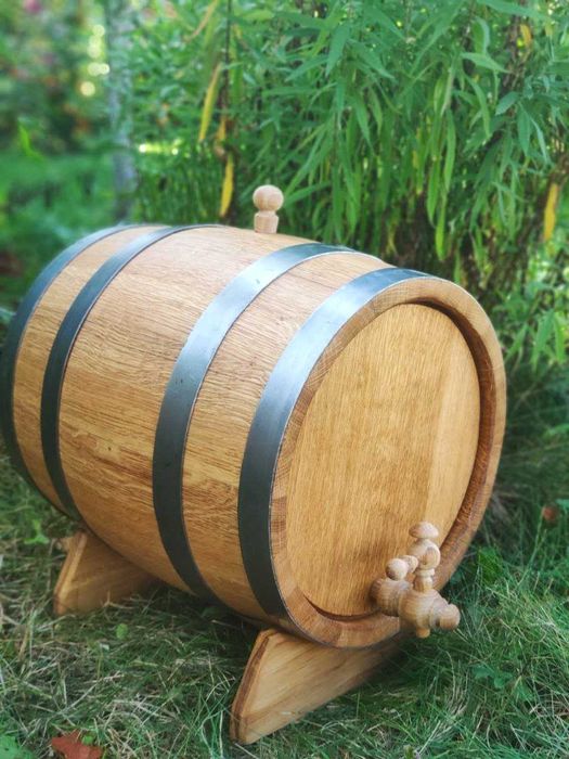 Дубова бочка для алкоголю діжка  для зберігання вина віскі самогону