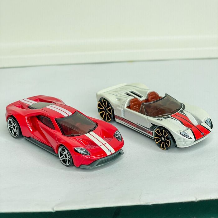 HotWheels Ford GT 2017 / GTX1 Lote de 2