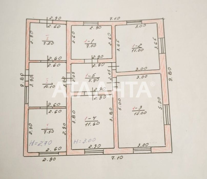 Продажа дома в городе Беляевка є-відновлення